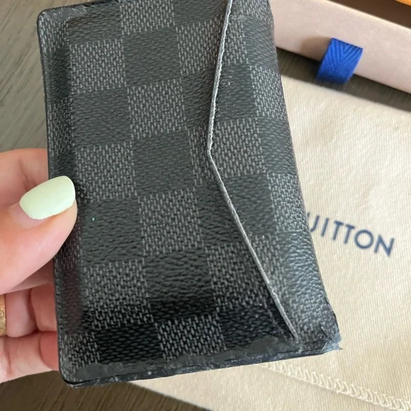 Louis Vuitton Checkered Black Bifold Wallet - Picture 6 of 7